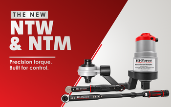 Hi-Force Introduces New NTW and NTM Torque Tool Ranges