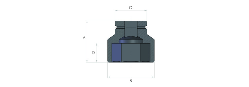 Imaperial Hexagon AF size heavy duty sockets Imperial and metric range